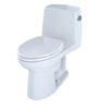TOTO Ultramax One-Piece Elongated 1.6 Gpf Ada Compliant Toilet With Right-Hand Trip Lever, Cotton White