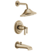 Brizo T60461-GL Rook TempAssure Thermostatic Tub/Shower: Luxe Gold