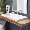 Native Trails NSL3619-P Trough 3619 Bathroom Sink: Pearl