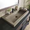 Native Trails NSL3619-E Trough 3619 Bathroom Sink: Earth