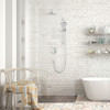 Hansgrohe 04915000 Raindance S Thermostatic Shower Head/Wallbar Set with Rough, 2.5 GPM in Chrome