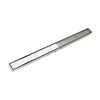 Infinity Drain 48" S-LTIFAS 6548 PS Linear Drain Kit: Polished Stainless