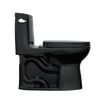 TOTO Ultramax Ii One-Piece Elongated 1.28 Gpf Universal Height Toilet With Ss124 Softclose Seat, Washlet+ Ready, Ebony