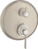 AXOR 16801831 Montreux Trim Lever Thermostatic w/Volume Control Polished Nickel