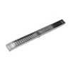 Infinity Drain 60" S-LAG 6560 PS Linear Drain Kit: Polished Stainless