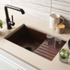 Native Trails CPS233 CANTINA PRO: Hammered Copper Undermount Bar/Prep Sink: Antique Finish Native Trails CPS233 CANTINA PRO: Hammered Copper Undermount Bar/Prep Sink: Antique Finish