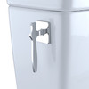 Toto Aimes One Piece Elongated Universal Height Toilet with CEFIONTECT 1.28 GPF with SS124 SoftClose Seat in Sedona Beige