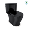 TOTO Nexus 1G Two-Piece Elongated 1 GPF Universal Height Toilet with SS124 SoftClose seat, WASHLET+ ready, Ebony - MS442124CUF#51