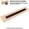 Infinity Drain 48" FCSSG 6548 BK Linear Drain Kit: Matte Black