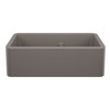 Blanco 443115: Ikon 33" Apron Low Divide Sink - Volcano Grey