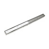 Infinity Drain 48" S-LTIFAS 9948-A PS Linear Drain Kit: Polished Stainless