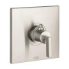 AXOR 39716001 Citterio Thermostatic Trim w/Cross Handle Chrome