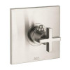 AXOR 39720001 Citterio Trim Lever Thermostatic w/Volume Control  & Diverter Chrome