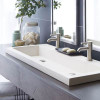 Native Trails NSL4819-PX Trough 4819 Bathroom Sink: Pearl-No Faucet Holes