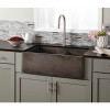 Native Trails NSKD3321-S Farmhouse Double Bowl Kitchen Sink: Slate