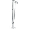 Hansgrohe 31445001 Metropol Classic Freestanding Tub Filler Trim with 1.75 GPM Handshower in Chrome