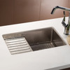 Native Trails CPS533 CANTINA PRO Hammered Copper Undermount Bar/Prep Sink Brushed Nickel Native Trails CPS533 CANTINA PRO Hammered Copper Undermount Bar/Prep Sink Brushed Nickel