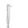 Hansgrohe 32532821 Metropol Freestanding Tub Filler Trim with Lever Handle with 1.8 GPM Handshower Brushed Nickel