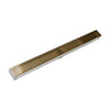 Infinity Drain S-LAG 6596 SB 96" S-PVC Series Low Profile Complete Kit with 2 1/2" Wedge Wire Grate in Satin Bronze Finish