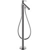 AXOR 12456001 Starck Freestanding Tub Filler Trim with 1.75 GPM Handshower in Chrome