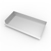 Infinity Drain 30"x 60" BLL-H-3060AS-SS Shower Base Kit: Satin Stainless