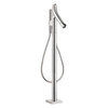 AXOR 12018001 Starck Organic Thermostatic Freestanding Tub Filler Trim with 1.75 GPM Handshower in Chrome