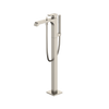 Toto GC Single-Handle Free Standing Tub Filler with Handshower, Brushed Nickel - TBG08306U#BN