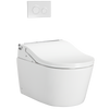 TOTO Rw Washlet+ Ready Electronic Bidet Toilet Seat With Auto Flush Ready Cotton White