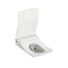 TOTO Sw Washlet+ Ready Square Electronic Bidet Toilet Seat With Auto Flush Ready Cotton White