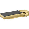 AXOR 46241991 Edge Thermostatic Trim for Exposed Installation for 2 Functions - Diamond Cut in Polished Gold Optic