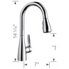 Blanco 442209 Atura Bar Faucet 1.5gpm - Chrome