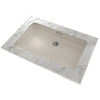 TOTO Rectangular Undermount Bathroom Sink with CeFiONtect - Sedona Beige - LT191#12