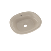 TOTO Maris 17-5/8" x 14-9/16" Oval Undermount Bathroom Sink with CeFiONtect - Bone - LT483G#03