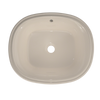 Toto Maris 17-5/8" x 14-9/16" Oval Undermount Bathroom Sink with CeFiONtect - Bone - LT483G#03