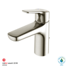 TOTO GS 1.2 GPM Single Handle Bathroom Sink Faucet with COMFORT GLIDE Technology, Brushed Nickel - TLG03301U#BN