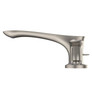 TOTO GO Two-Handle Deck-Mount Roman Tub Filler Trim with Handshower, Brushed Nickel - TBG01202U#BN