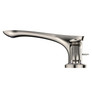 TOTO GO Two-Handle Deck-Mount Roman Tub Filler Trim with Handshower, Polished Nickel - TBG01202U#PN