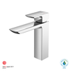 TOTO GR 1.2 GPM Single Handle Semi-Vessel Bathroom Sink Faucet with COMFORT GLIDE Technology, Polished Chrome - TLG02304U#CP