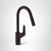 Hansgrohe 04505670 Focus High Arc Kitchen Faucet, 2-Spray Pull-Down, 1.75 GPM in Matte Black