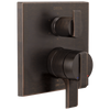 Delta Ara Angular Modern Monitor 17 Series Valve Trim with 6-Setting Integrated Diverter in Venetian Bronze Finish - T27967-RB