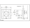 Delta Dryden 3-Setting 2-Port Diverter Trim