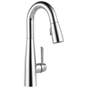 Delta Essa Single Handle Pull-Down Bar / Prep Faucet in Chrome Finish - 9913-DST