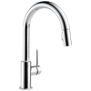 Delta Trinsic Single Handle Pull-Down Kitchen Limited Swivel in Chrome Finish - 9159-LS-DST