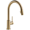Delta Trinsic Single Handle Pull-Down Kitchen Limited Swivel in Champagne Bronze Finish - 9159-CZLS-DST