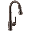 Delta Broderick Single Handle Pull-Down Bar/Prep Faucet in Venetian Bronze Finish - 9990-RB-DST