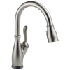 Delta Leland VoiceIQ Single Handle Pull-Down Faucet with Touch2O Technology in Spotshield Stainless Finish - 9178TV-SP-DST
