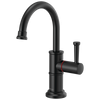 Brizo Artesso Instant Hot Faucet in Matte Black Finish - 61325LF-H-BL