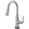 Brizo Rook SmartTouch Pull-Down Prep Kitchen Faucet in Stainless Finish - 64974LF-SS