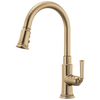 Brizo Rook Pull-Down Faucet in Luxe Gold Finish - 63074LF-GL