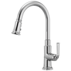 Brizo Rook Pull-Down Faucet in Chrome Finish - 63074LF-PC